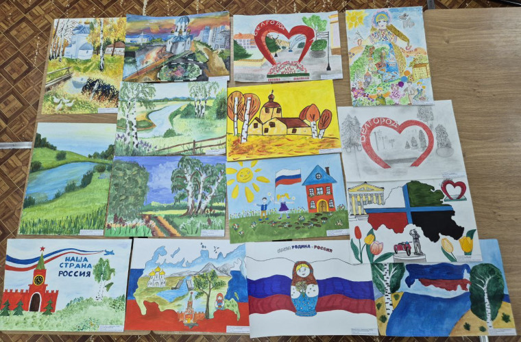 Подведены итоги школьного этапа городского конкурса «Моя Родина» в номинации «Образ Родины в живописи и графике».